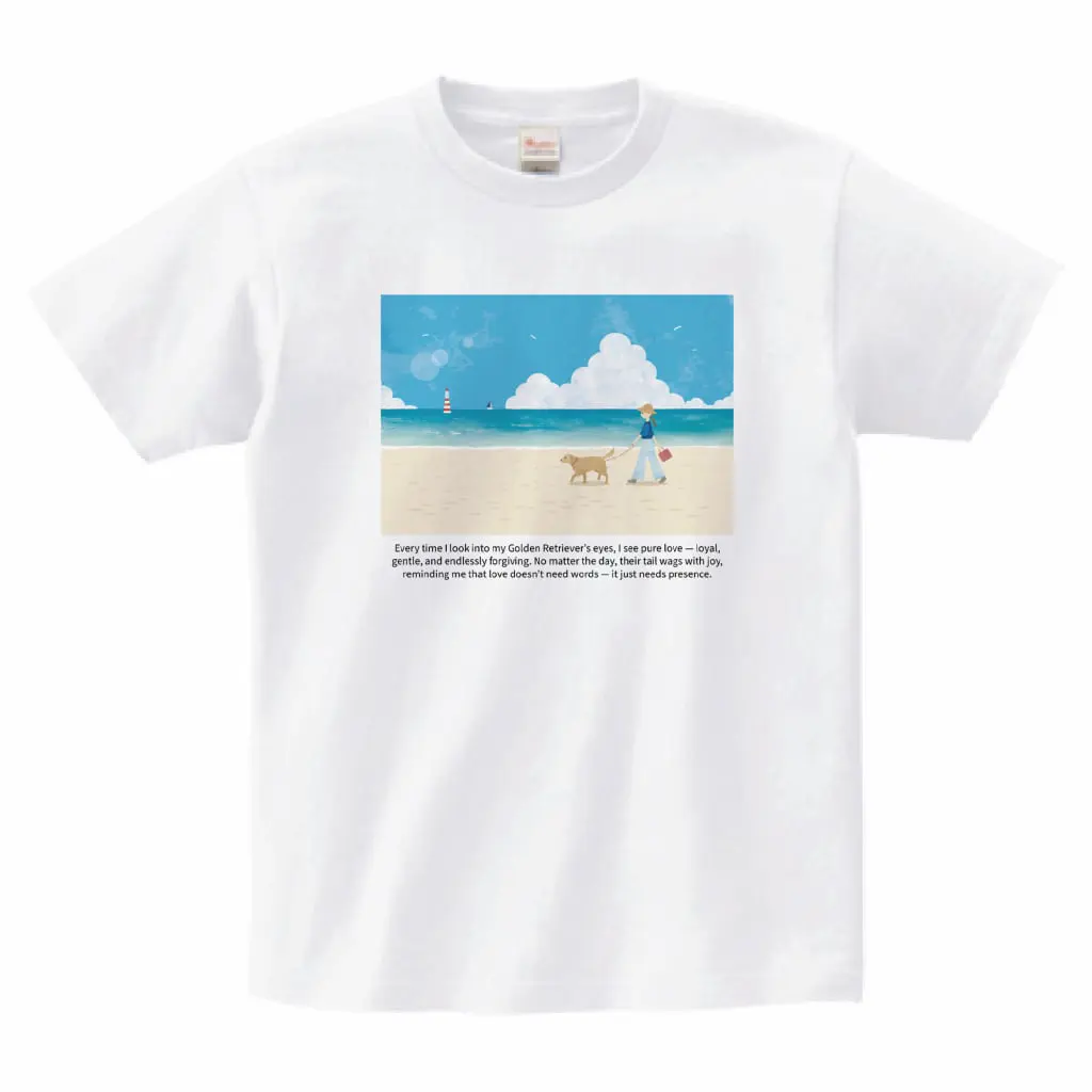 ゴールデン柄Tシャツ2