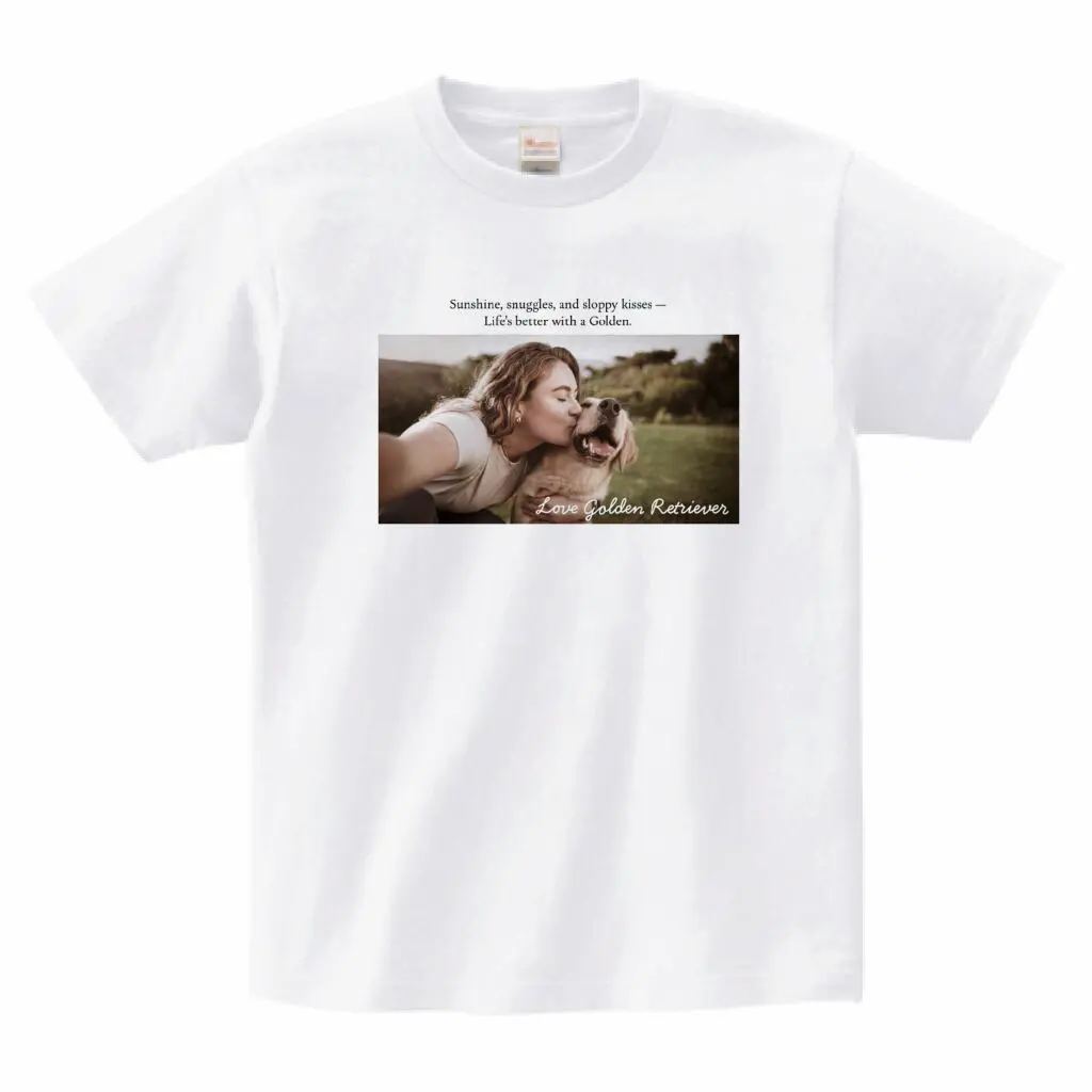 ゴールデン柄Tシャツ3